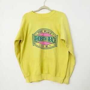 Yellow Vintage Crewneck Sweatshirt